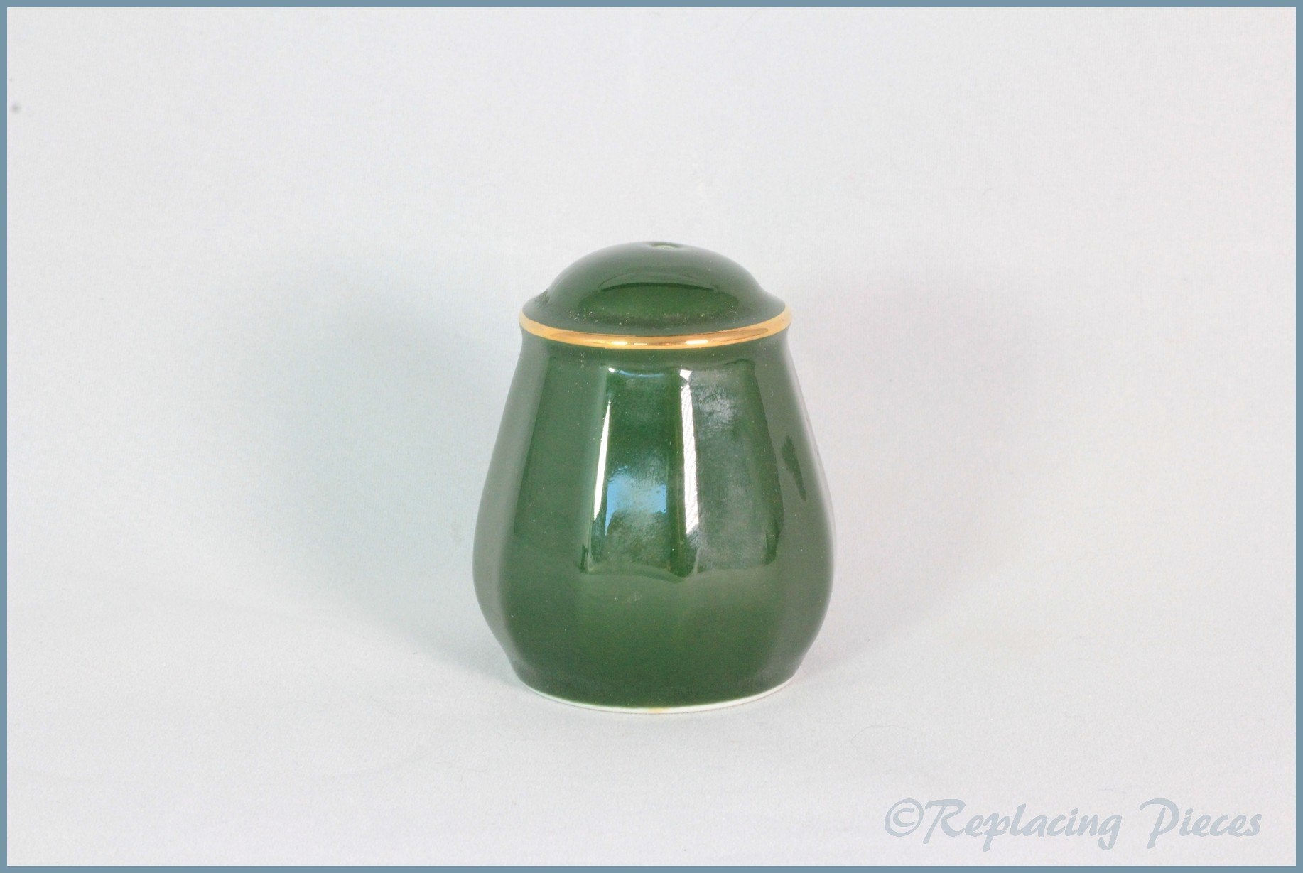 Apilco - Bistro (Green & Gold) - Salt Pot