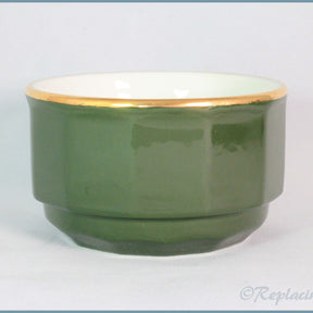 Apilco - Bistro (Green & Gold) - Sugar Bowl