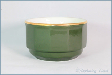 Apilco - Bistro (Green & Gold) - Sugar Bowl