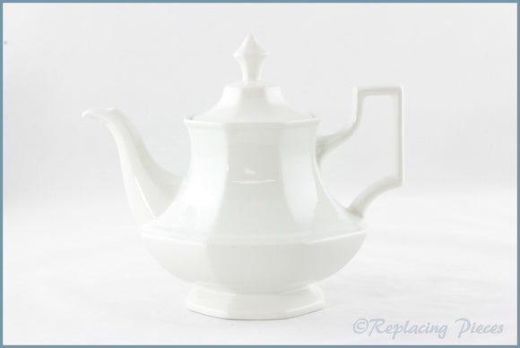Johnson Brothers - Heritage White - Teapot (Large)