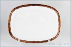 Poole - Chestnut - 13 1/2" Oblong Platter