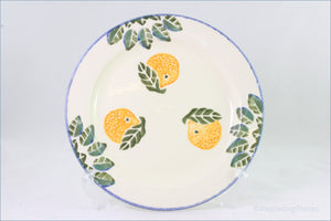 Poole - Dorset Fruit - 10 1/4" Dinner Plate (Orange)
