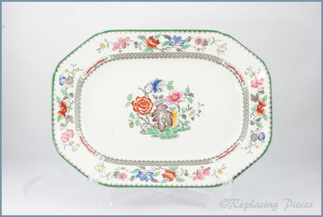 Copeland Spode - Chinese Rose - 12 5/8" Oblong Platter