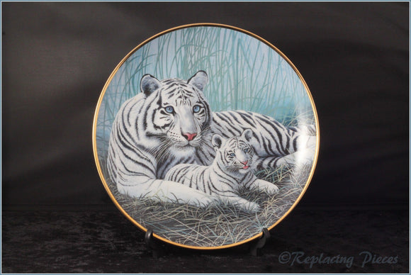 Franklin Mint - National Wildlife Federation - White Tigers