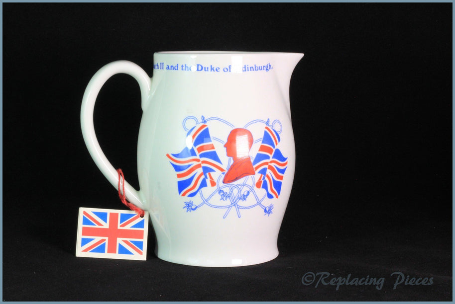 Adams - Queens Silver Jubilee - 1 1/2 pint Jug