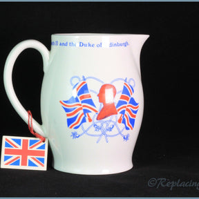 Adams - Queens Silver Jubilee - 1 1/2 pint Jug