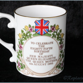 Caverswall - 85th Birthday Of The Queen Mother - Mug