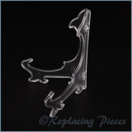 Clear Plate Stand - 3