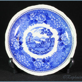 Adams - English Scenic Blue - Coffee Cup Saucer