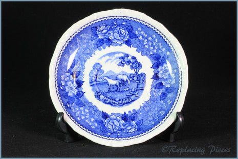 Adams - English Scenic Blue - Coffee Cup Saucer