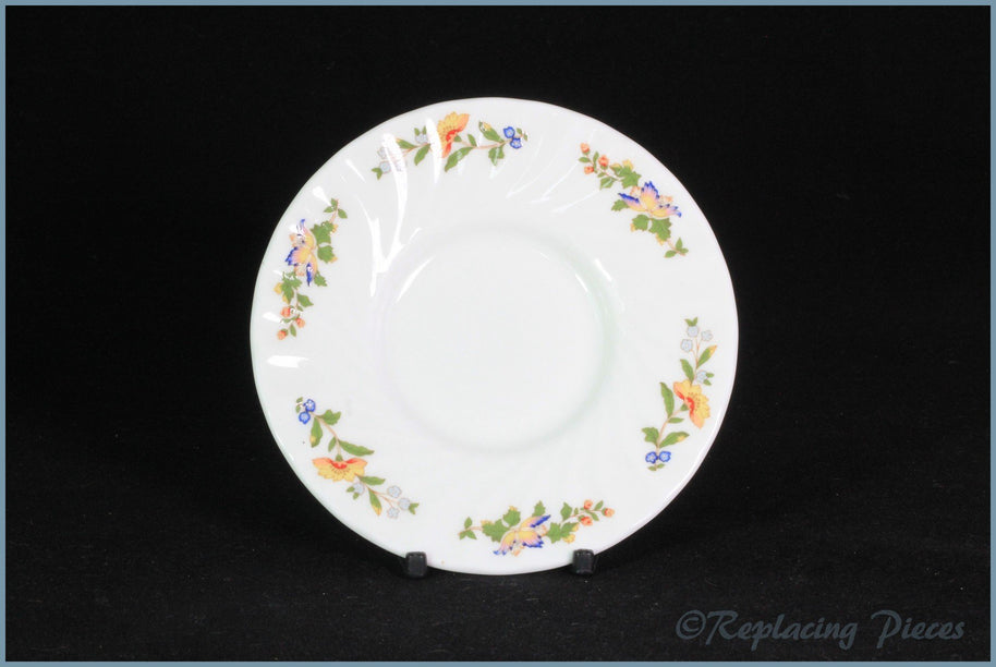 Aynsley - Cottage Garden - Coffee Can Saucer