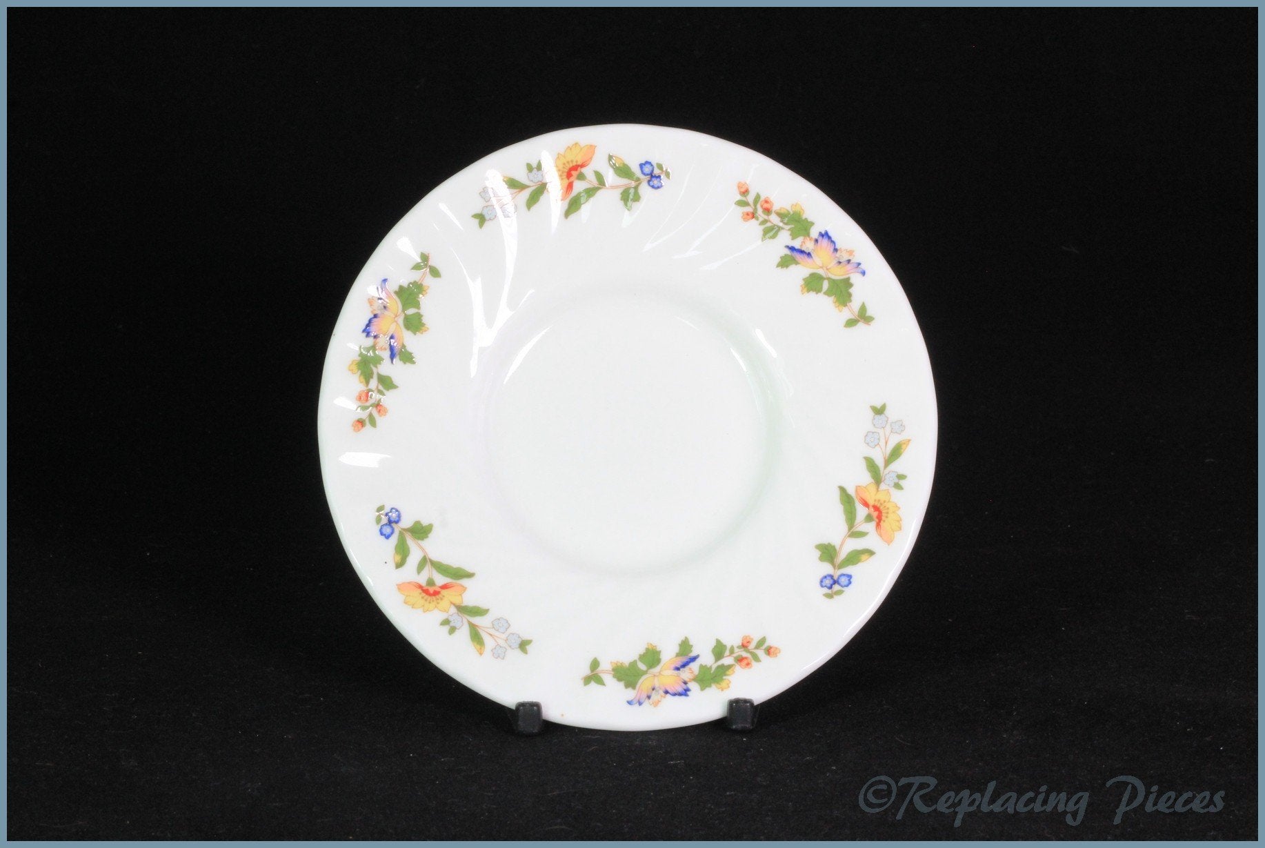 Aynsley - Cottage Garden - Coffee Can Saucer