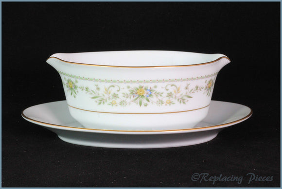 Noritake - Green Hill - Gravy Boat With Fixed Stand
