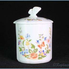 Aynsley - Cottage Garden - Lidded Pot/Jam Pot