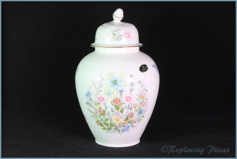 Aynsley - Wild Tudor - Lidded Vase