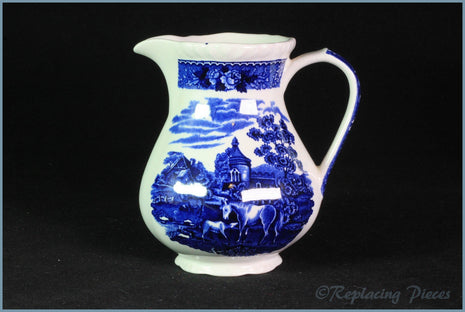 Adams - English Scenic Blue - Milk Jug