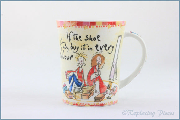 Johnson Brothers - Born To Shop - Mug (If The Shoe Fits)