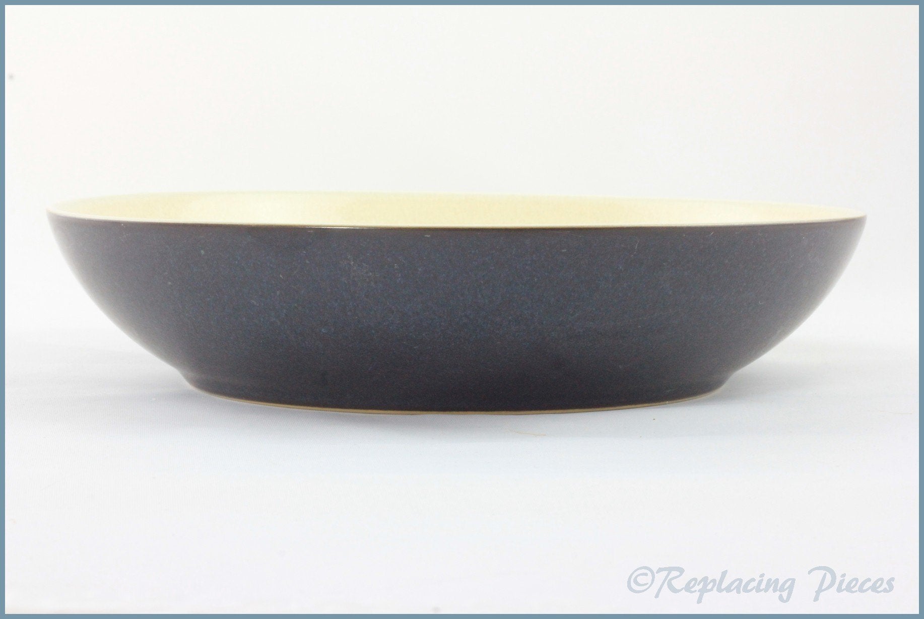 Denby - Energy - Pasta Bowl (Cream On Charcoal)