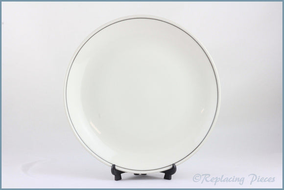 Denby - Intro (Lines) - Dinner Plate (Grey)