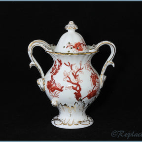 Coalport - Indian Tree Coral - Pot Pourri Vase