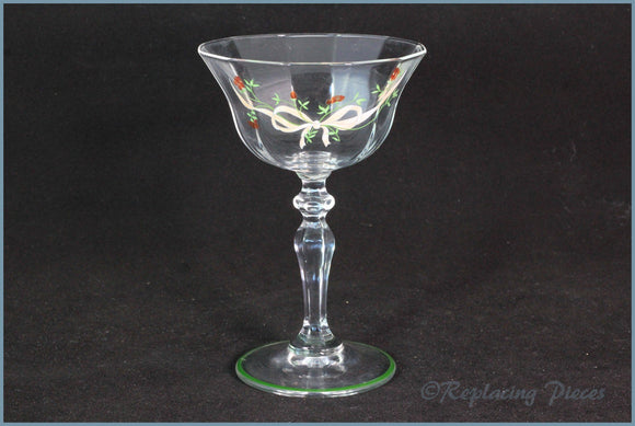 Johnson Brothers - Eternal Beau - Red Wine Glass (Green Line On Foot)