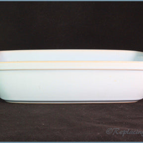 Denby - Blue Linen - Oblong Roaster