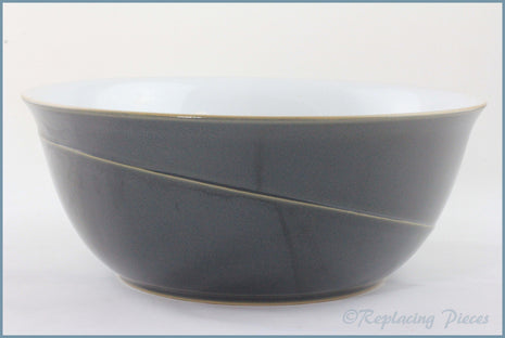 Denby - Saville Grey - 8 7/8" Salad Serving Bowl
