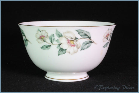Crown Staffordshire - Christmas Roses - Sugar Bowl