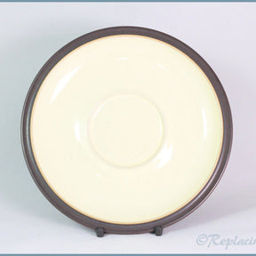 Denby - Energy - Tea Saucer (Green On Charcoal)