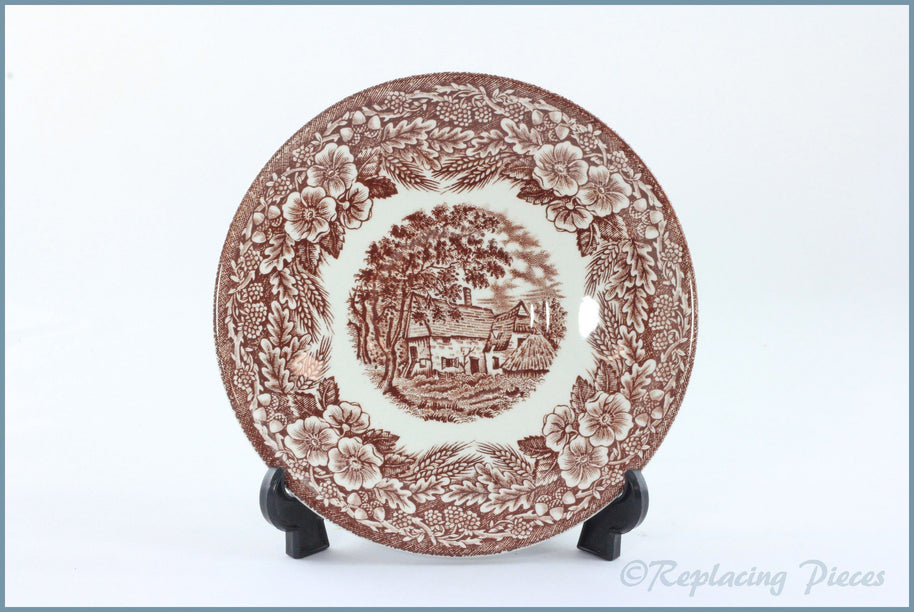 Broadhurst - The Constable Series (Brown) - Tea Saucer
