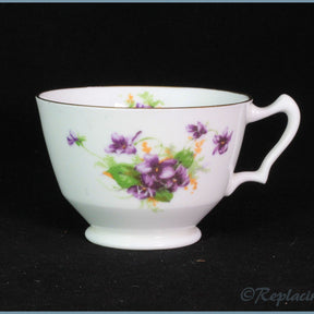 Crown Staffordshire - Violets - Teacup