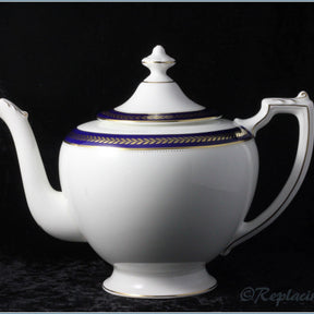 Coalport - Blue Wheat - Teapot