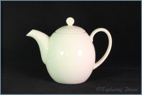 Marks & Spencer - Plain Cream - 2 Pint Teapot