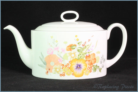 Wedgwood - Summer Bouquet - 2 Pint Teapot