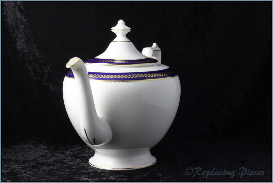 Coalport - Blue Wheat - Teapot
