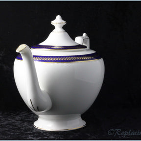 Coalport - Blue Wheat - Teapot