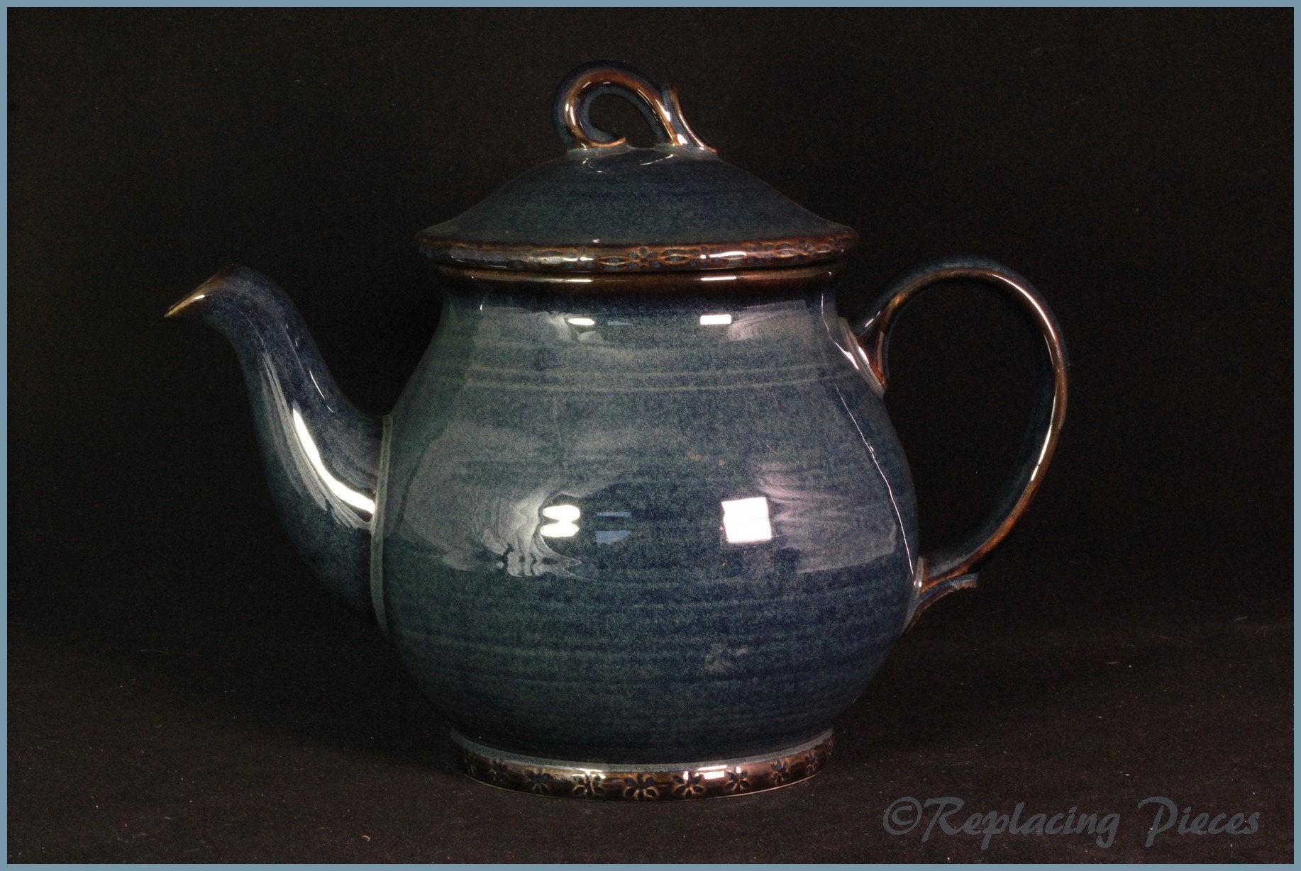 BHS - Brecon Blue - Teapot
